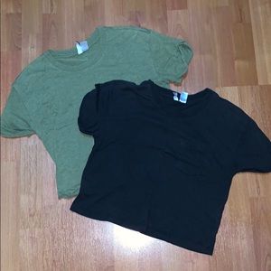 Super cute crop top set